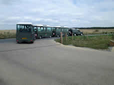 Stonehenge land train.